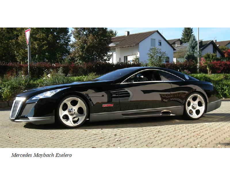 mercedes maybach exelero top 5 siêu xe đắt nhất