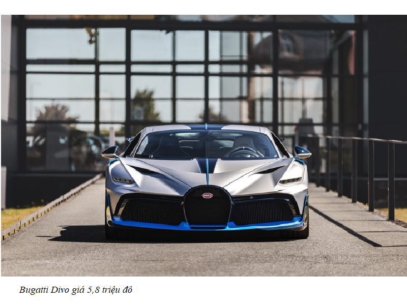 top 5 siêu xe đắt nhất bugatti divo