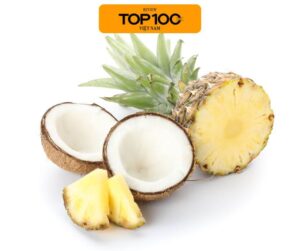 Nước dừa và thơm có kỵ nhau không